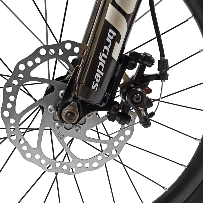 Bicicleta copii 20" BR Tornado, cadru aluminiu 12", manete revoshift, frane disc, 7 viteze, varsta 7-10 ani  [3]