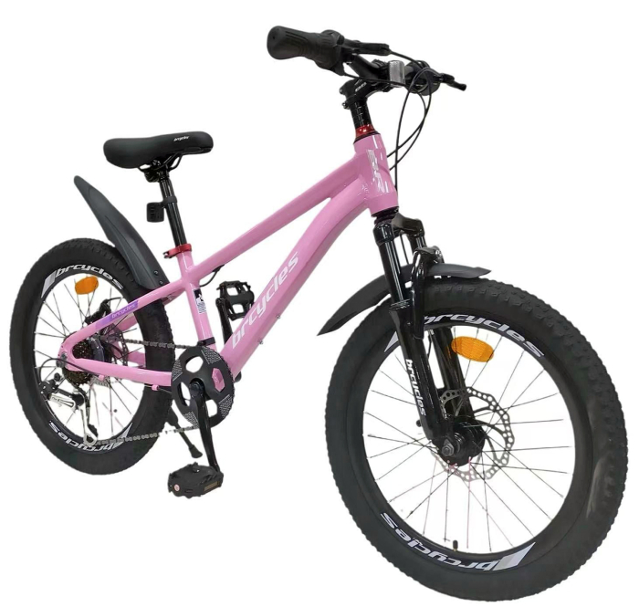 Bicicleta copii 20" BR Tornado, cadru aluminiu 12", manete revoshift, frane disc, 7 viteze, varsta 7-10 ani  [2]