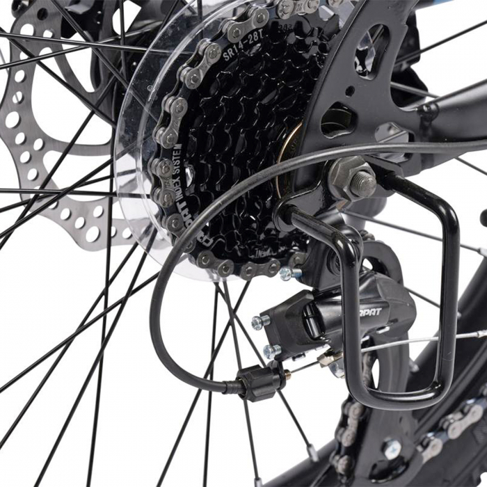 Bicicleta copii 20" CARPAT Polestar, cadru otel, manete secventiale, frane disc, 21 viteze [6]