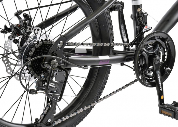 Bicicleta copii 20" CARPAT Polestar, cadru otel, manete secventiale, frane disc, 21 viteze [6]