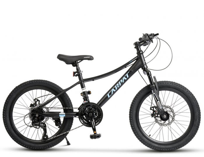 Bicicleta copii 20" CARPAT Polestar, cadru otel, manete secventiale, frane disc, 21 viteze [2]