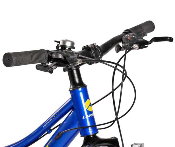 Bicicleta copii 20" CARPAT Polestar, cadru otel, manete secventiale, frane disc, 21 viteze, varsta 7-10 ani [6]