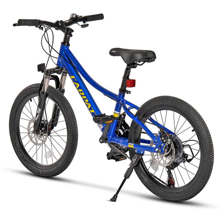 Bicicleta copii 20" CARPAT Polestar, cadru otel, manete secventiale, frane disc, 21 viteze, varsta 7-10 ani [3]