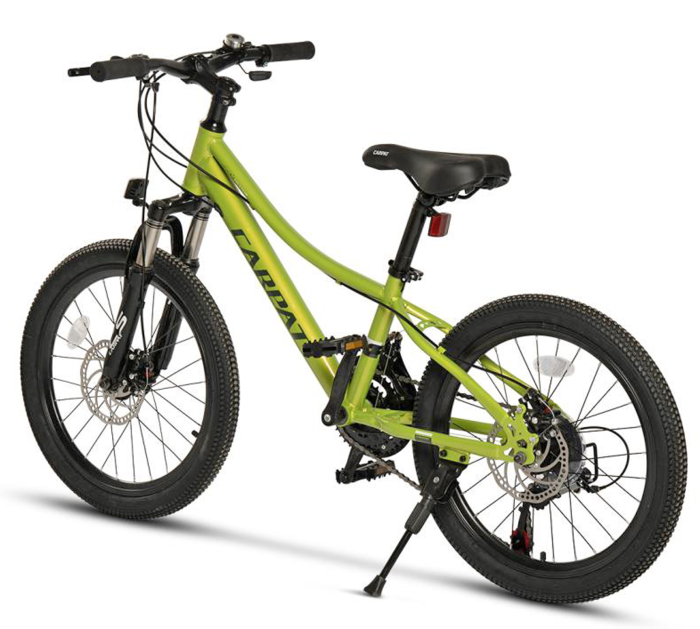 Bicicleta copii 20" CARPAT Polestar, cadru otel, manete secventiale, frane disc, 21 viteze, varsta 7-10 ani [3]