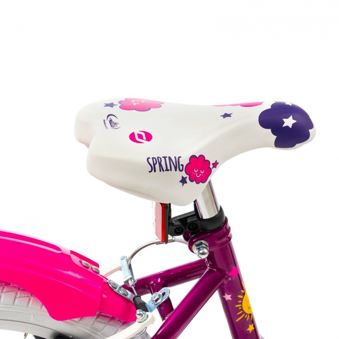 Bicicleta copii 20" DHS Junior Spring, mov/roz, varsta 7-10 ani [8]