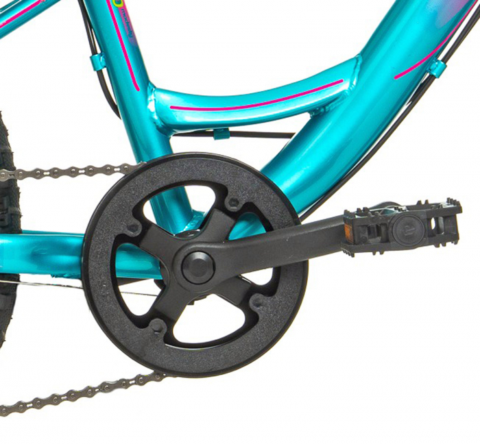 Bicicleta copii 20" DHS Modesty 20, cadru otel, frane V-Brake, 6 viteze, varsta 6-9 ani [7]