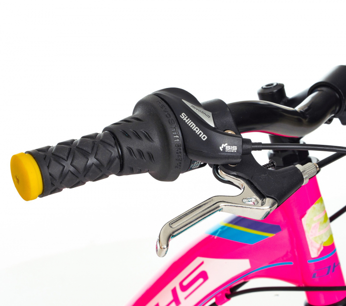 Bicicleta copii 20" DHS Modesty 20, cadru otel, frane V-Brake, 6 viteze, varsta 6-9 ani [6]