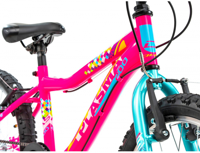 Bicicleta copii 20" DHS Plasma 200, cadru otel, frane V-Brake, 6 viteze,  varsta 7-10 ani [4]