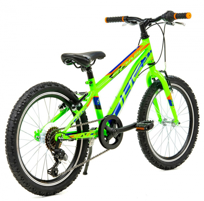 Bicicleta copii 20" DHS Sonic 20, cadru otel, frane V-Brake, 6 viteze, varsta 7-10 ani [3]