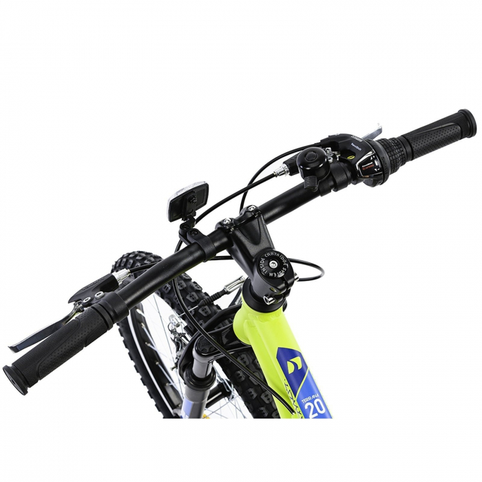 Bicicleta copii 20" DHS Terrana 2023, cadru aluminiu, manete RevoShift, frane V-Brake, 6 viteze, varsta 7-10 ani [8]