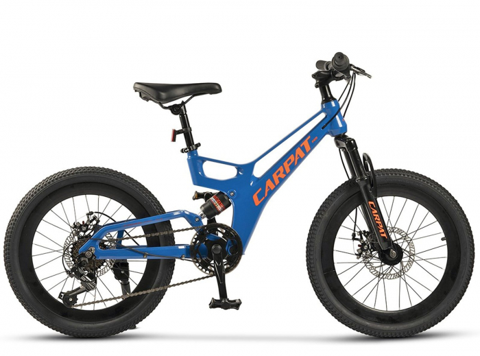 Bicicleta copii 20" MTB-FS CARPAT Pro C20344, cadru aluminiu, 7 viteze, varsta 7-10 ani [2]