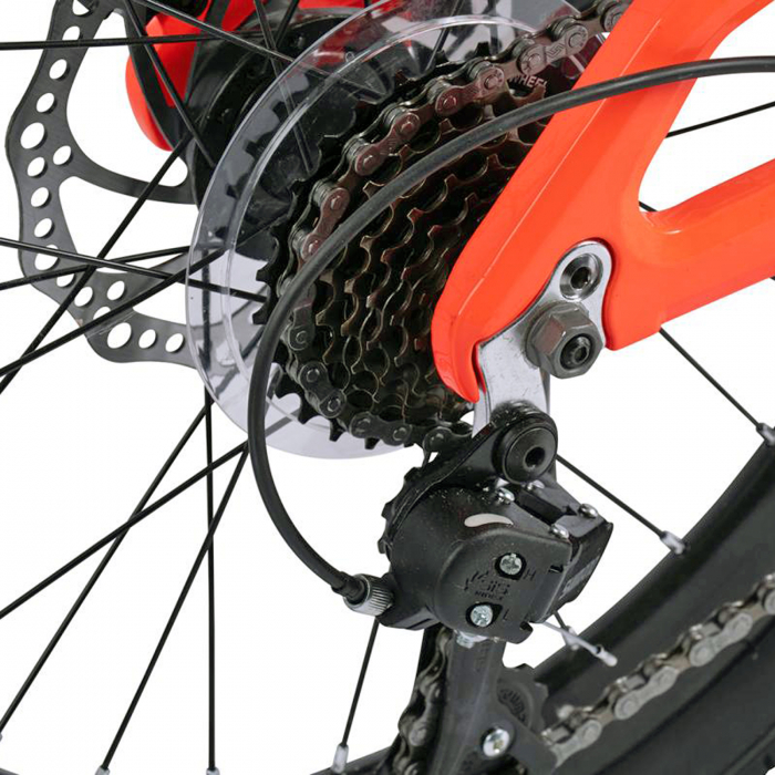 Bicicleta copii 20" MTB-FS CARPAT Pro C20344, cadru aluminiu, 7 viteze, varsta 7-10 ani [7]