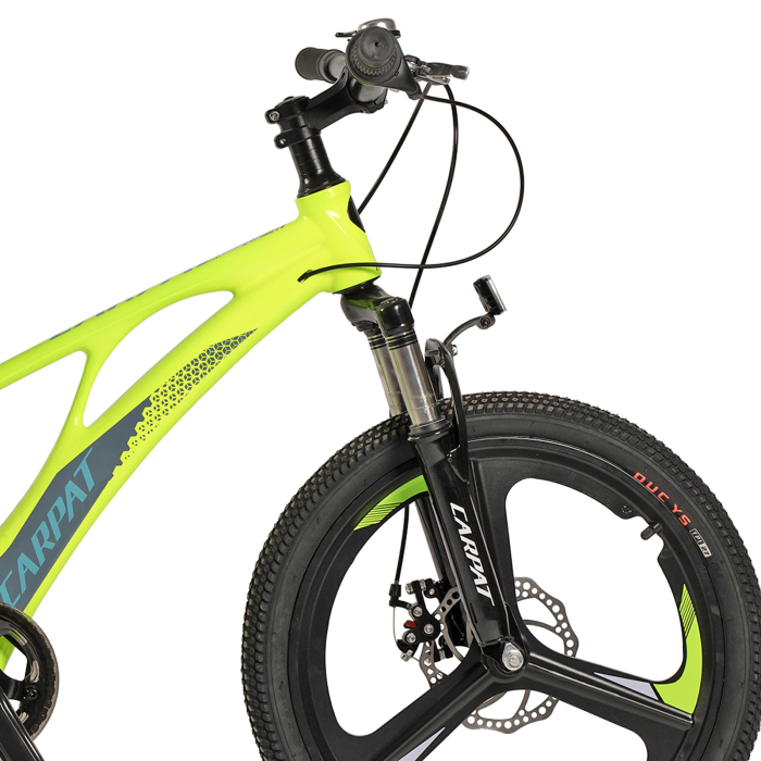 Bicicleta copii 20" MTB-HT CARPAT C20343, jante magneziu, cadru aluminiu 8.5", 7 viteze, varsta 7-10 ani [5]