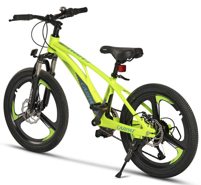 Bicicleta copii 20" MTB-HT CARPAT C20343, jante magneziu, cadru aluminiu 8.5", 7 viteze, varsta 7-10 ani [3]