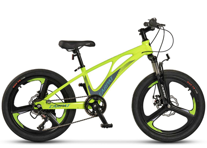 Bicicleta copii 20" MTB-HT CARPAT C20343, jante magneziu, cadru aluminiu 8.5", 7 viteze, varsta 7-10 ani [2]