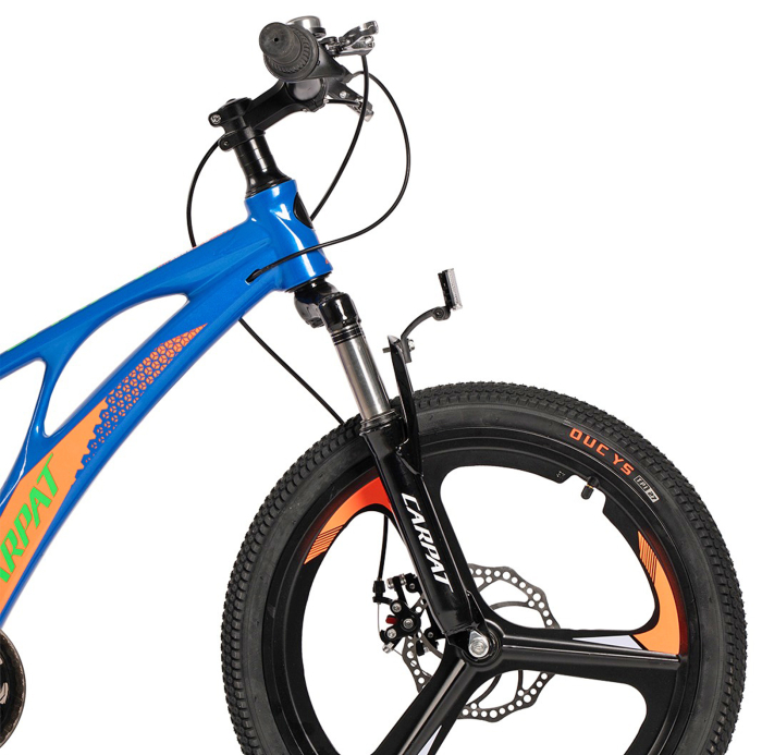 Bicicleta copii 20" MTB-HT CARPAT C20343, jante magneziu, cadru aluminiu 8.5", 7 viteze, varsta 7-10 ani [5]