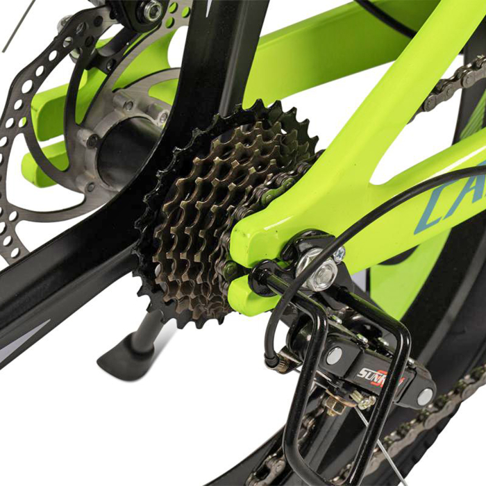 Bicicleta copii 20" MTB-HT CARPAT C20343, jante magneziu, cadru aluminiu 8.5", 7 viteze, varsta 7-10 ani [8]