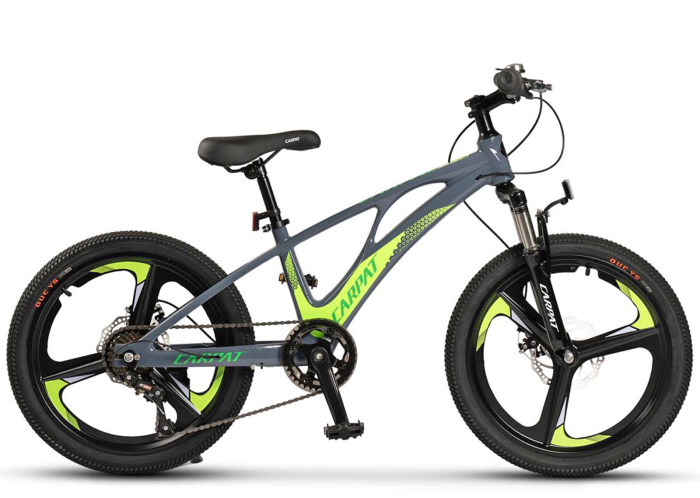 Bicicleta copii 20" MTB-HT CARPAT C20343, jante magneziu, cadru aluminiu 8.5", 7 viteze, varsta 7-10 ani [2]