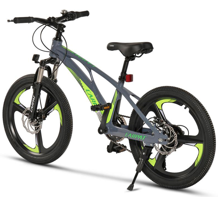 Bicicleta copii 20" MTB-HT CARPAT C20343, jante magneziu, cadru aluminiu 8.5", 7 viteze, varsta 7-10 ani [3]