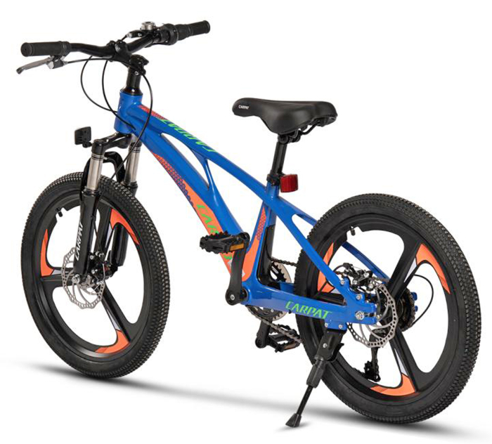 Bicicleta copii 20" MTB-HT CARPAT C20343, jante magneziu, cadru aluminiu 8.5", 7 viteze, varsta 7-10 ani [3]