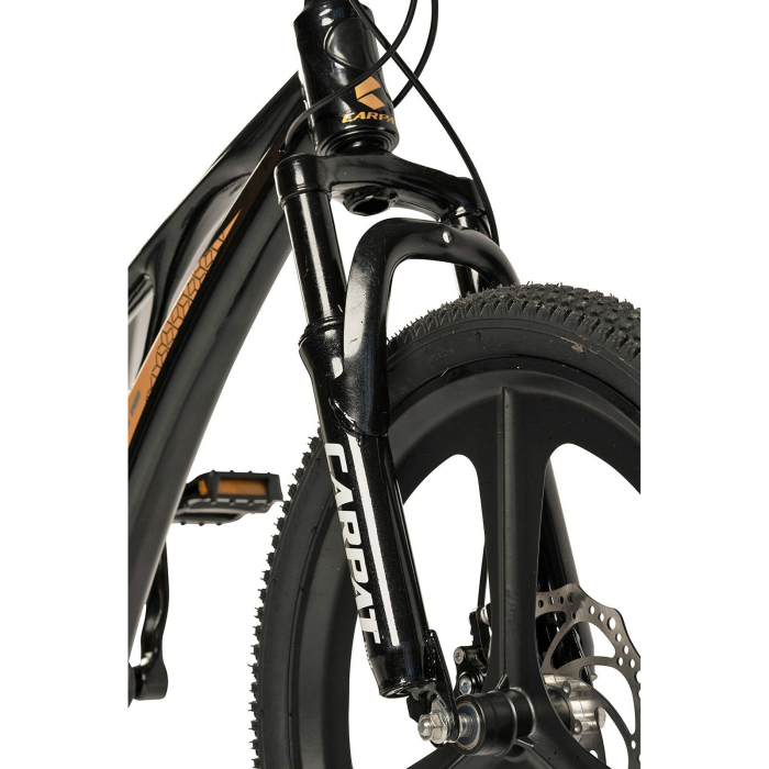 Bicicleta copii 20" MTB-HT CARPAT C20343, jante magneziu, cadru aluminiu 8.5", 7 viteze, varsta 7-10 ani [4]