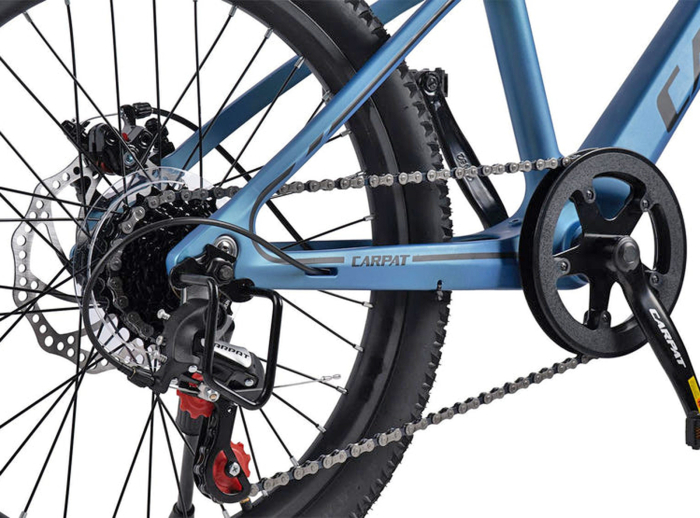Bicicleta copii 20" MTB-HT CARPAT Hero 2.0, cadru aluminiu 8.5", 7 viteze, varsta 7-10 ani  [6]