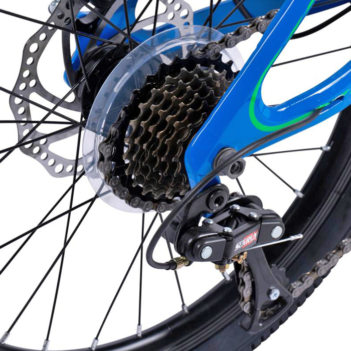 Bicicleta copii 20" MTB-HT CARPAT Hiro 2.0, cadru aluminiu 8.5", 7 viteze, varsta 7-10 ani [8]