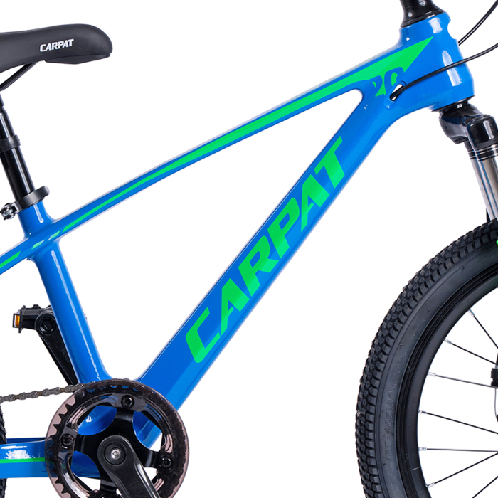 Bicicleta copii 20" MTB-HT CARPAT Hiro 2.0, cadru aluminiu 8.5", 7 viteze, varsta 7-10 ani [10]