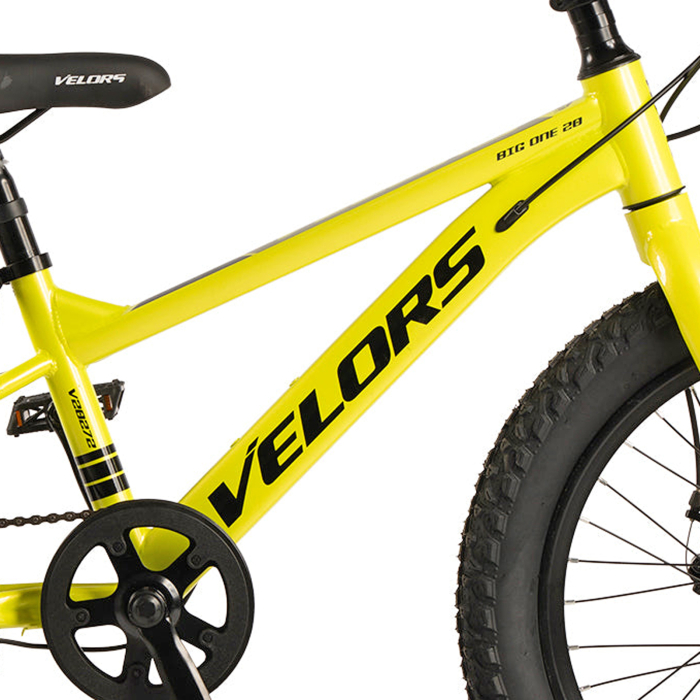 Bicicleta copii 20" MTB-HT VELORS BigOne 2.0, cadru otel 8.5", manete revoshift, frane disc, 7 viteze, varsta 7-10 ani  [11]
