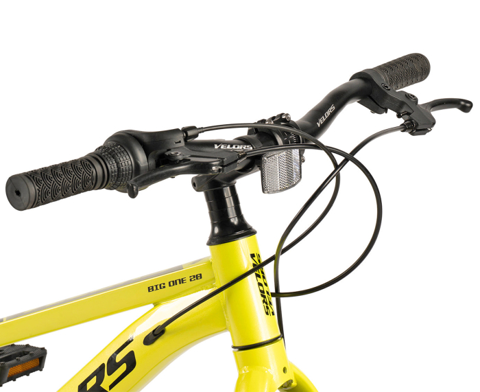 Bicicleta copii 20" MTB-HT VELORS BigOne 2.0, cadru otel 8.5", manete revoshift, frane disc, 7 viteze, varsta 7-10 ani  [6]