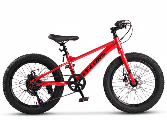 Bicicleta copii 20" MTB-HT VELORS BigOne 2.0, cadru otel 8.5", manete revoshift, frane disc, 7 viteze, varsta 7-10 ani  [2]