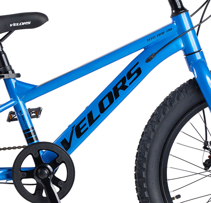 Bicicleta copii 20" MTB-HT VELORS BigOne 2.0, cadru otel 8.5", manete revoshift, frane disc, 7 viteze, varsta 7-10 ani  [11]