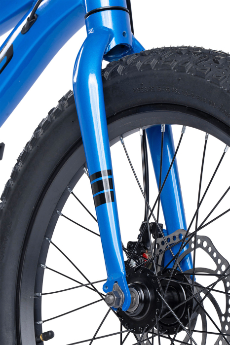 Bicicleta copii 20" MTB-HT VELORS BigOne 2.0, cadru otel 8.5", manete revoshift, frane disc, 7 viteze, varsta 7-10 ani  [4]
