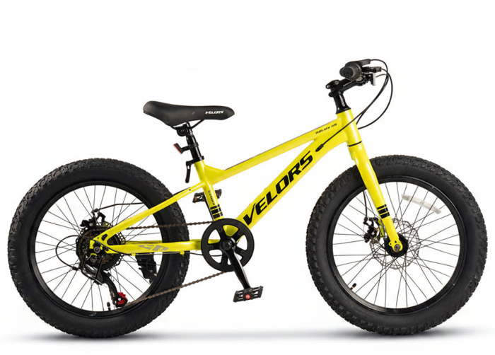 Bicicleta copii 20" MTB-HT VELORS BigOne 2.0, cadru otel 8.5", manete revoshift, frane disc, 7 viteze, varsta 7-10 ani  [2]