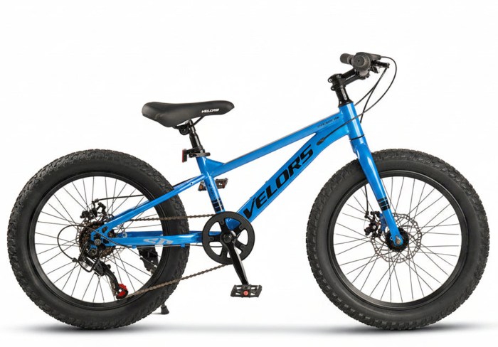 Bicicleta copii 20" MTB-HT VELORS BigOne 2.0, cadru otel 8.5", manete revoshift, frane disc, 7 viteze, varsta 7-10 ani  [2]
