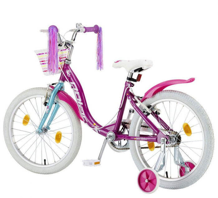 Bicicleta copii 20" POLAR Junior Icecream, roz, varsta 7-10 ani [3]
