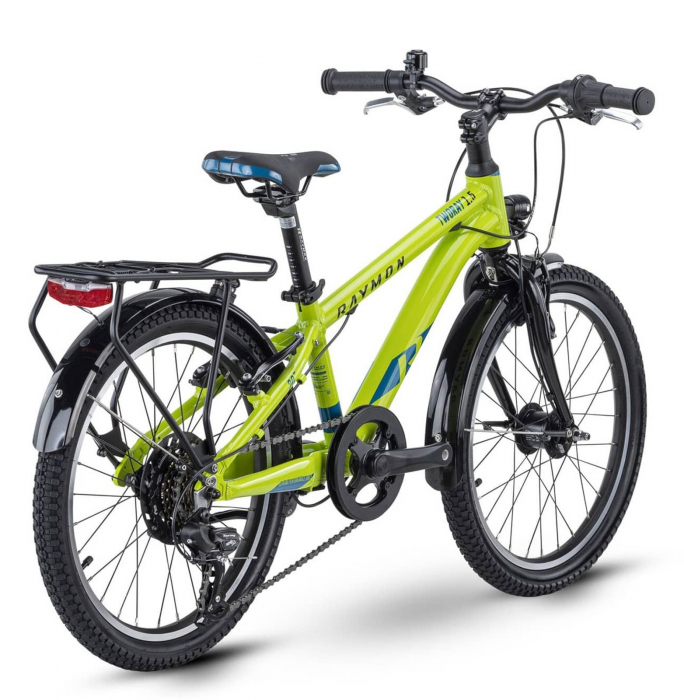 Bicicleta copii 20" RAYMON TwoRay 1.5 Street, cadru aluminiu 10.6", manete revoshift, frane V-Brake, 7 viteze, albastru [3]