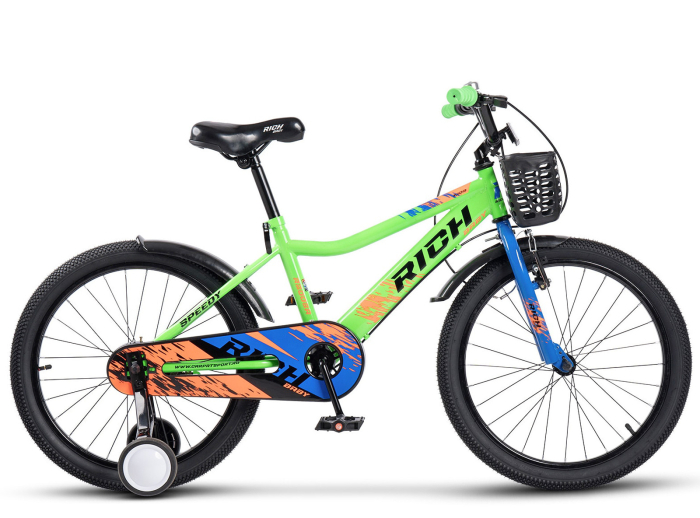 Bicicleta copii 20" RICH Speedy, varsta 7-10 ani  [2]