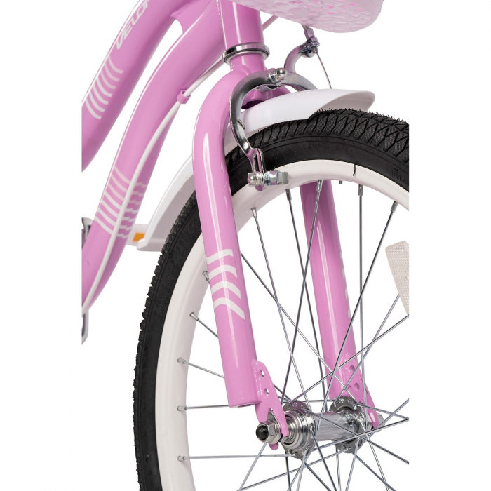 Bicicleta copii 20" VELORS Pony V2004B fucsia, varsta 7-10 ani [4]