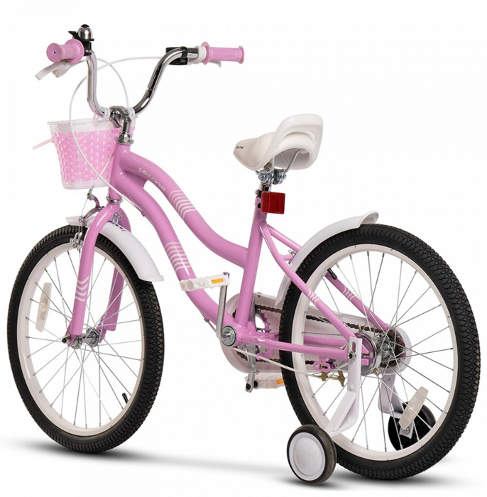 Bicicleta copii 20" VELORS Pony V2004B fucsia, varsta 7-10 ani [3]