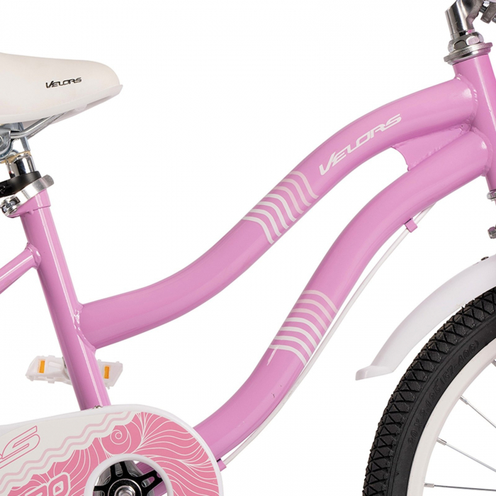 Bicicleta copii 20" VELORS Pony V2004B fucsia, varsta 7-10 ani [11]