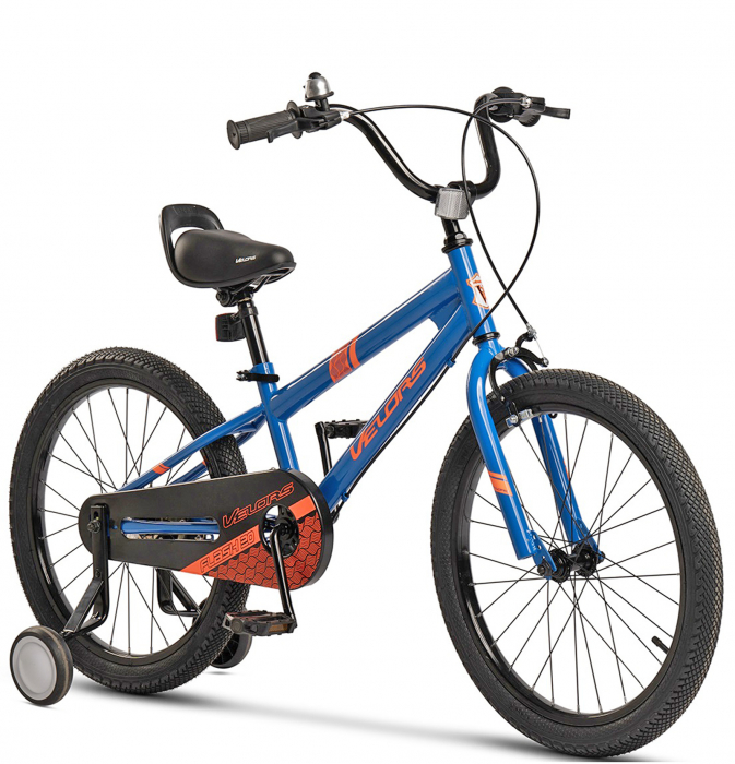 Bicicleta copii 20" VELORS Flash V2003B, albastru, varsta 7-10 ani [1]