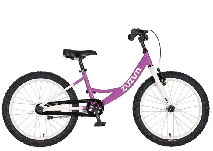 Bicicleta copii 20" ZUZUM Princess, roz neon, varsta 7-10 ani [2]