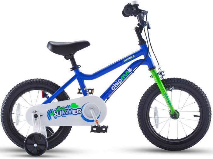 Bicicleta copii 14" ROYAL BABY ChipMunk Summer CMO1401C, albastru, varsta 3-5 ani [3]