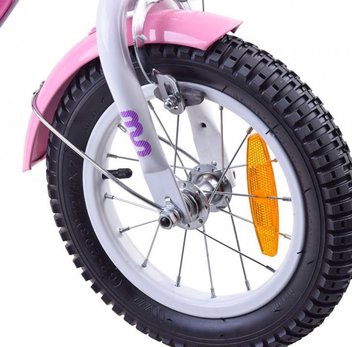 Bicicleta copii 14" ROYAL BABY ChipMunk Lalipop CMO1402C, roz, varsta 3-5 ani [4]
