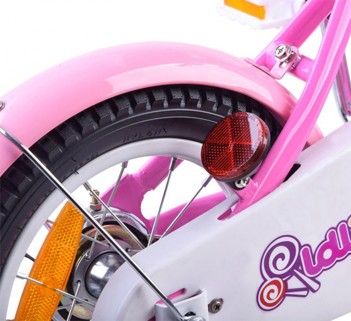 Bicicleta copii 14" ROYAL BABY ChipMunk Lalipop CMO1402C, roz, varsta 3-5 ani [7]