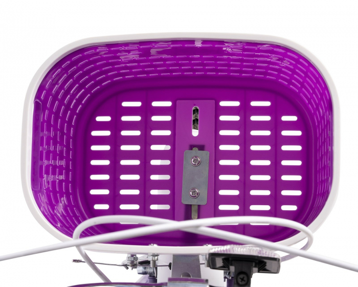 Bicicleta copii 14" VELORS Girl V1402, mov, varsta 3-5 ani [7]