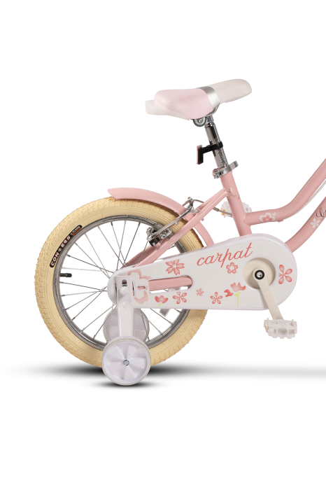 Bicicleta Copii 4-6 ani Carpat C16178A 16", Roz [4]