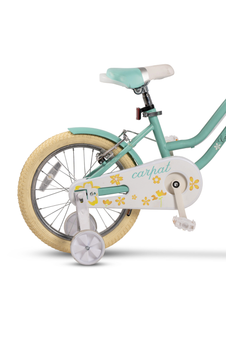 Bicicleta Copii 4-6 ani Carpat C16178A 16", Turcoaz [4]