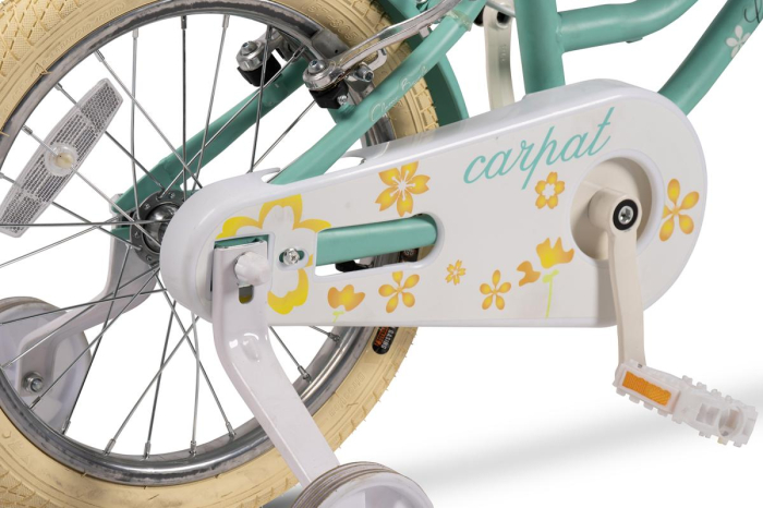 Bicicleta Copii 4-6 ani Carpat C16178A 16", Turcoaz [7]